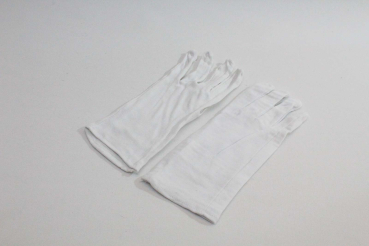 Baumwoll-Handschuh, Trikot, weiß, weich, dicht gewebt, CAT 1 Baumwoll-Handschuh, Trikot, weiß, weich, dicht gewebt, CAT 1